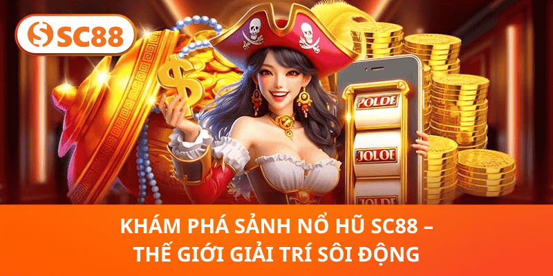 Khám Phá Sảnh Nổ Hũ SC88 – Thế Giới Giải Trí Sôi Động